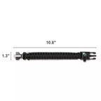 WildFibre Survival Paracord Bracelet – 5 Tools in One