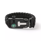 WildFibre Survival Paracord Bracelet – 5 Tools in One
