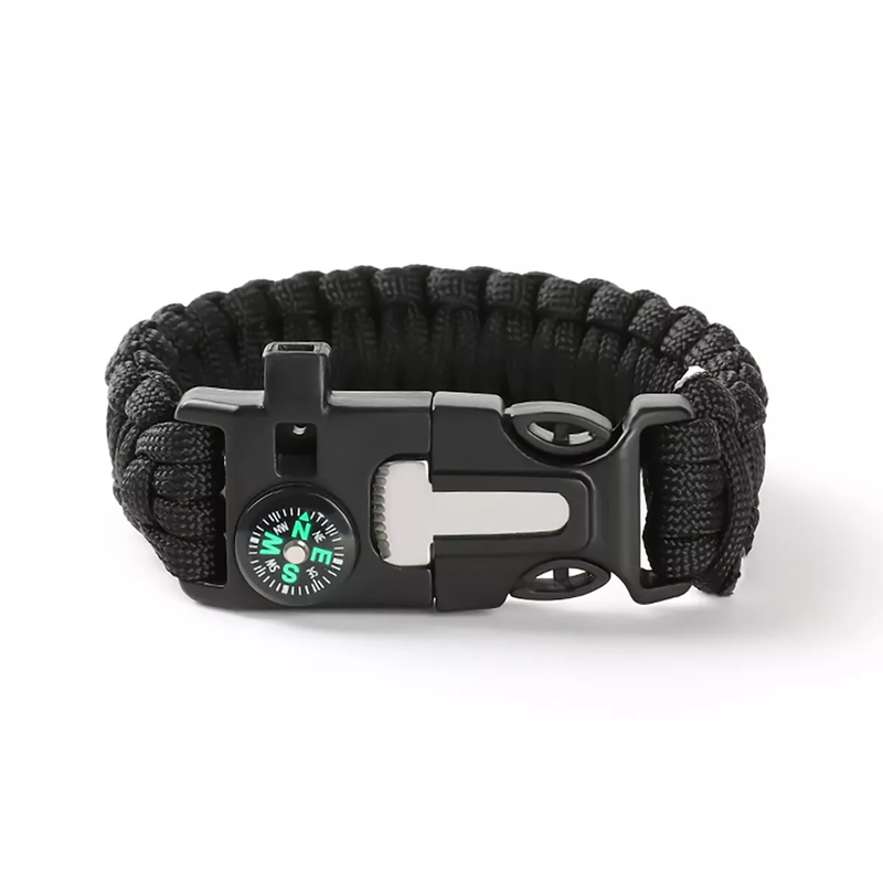 WildFibre Survival Paracord Bracelet – 5 Tools in One