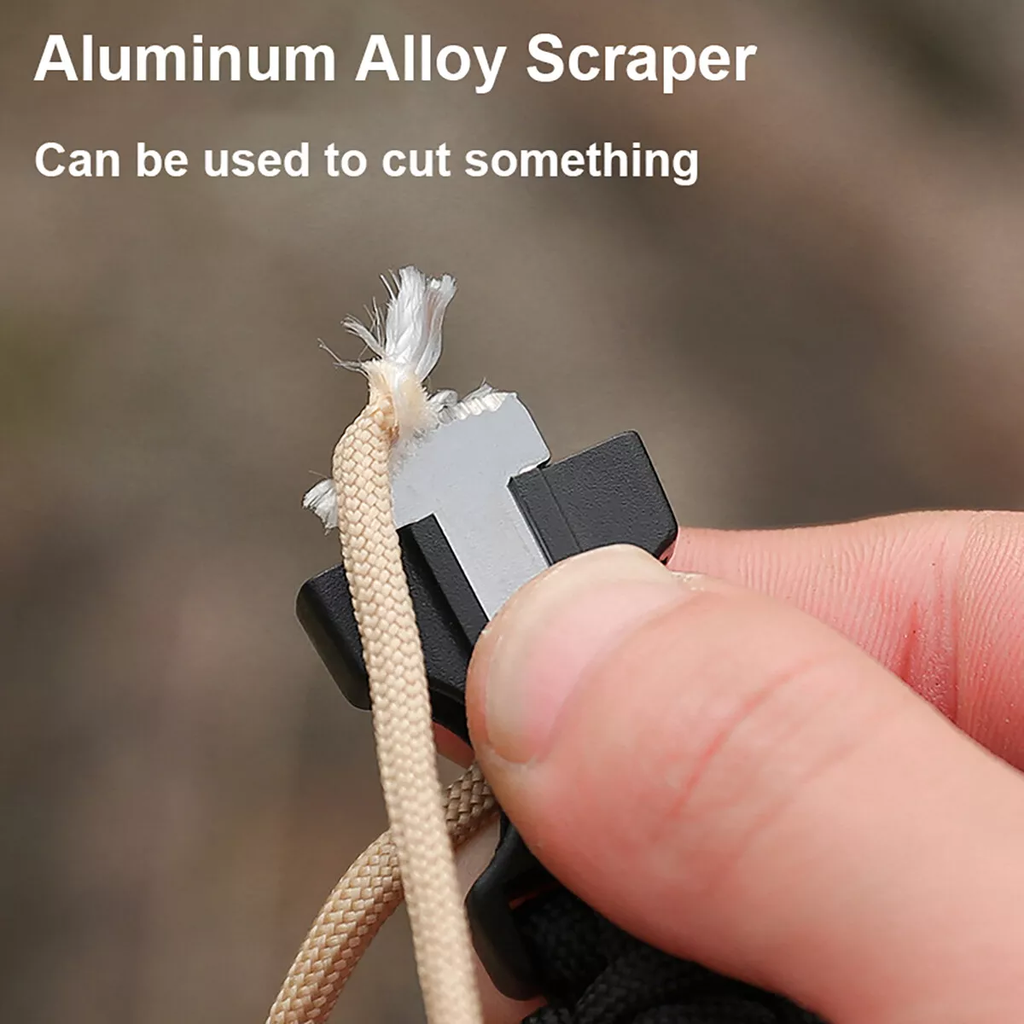 WildFibre Survival Paracord Bracelet – 5 Tools in One